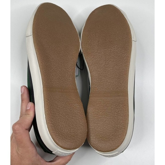 NWT Moonstar Lace Up Sneakers Size 8 Men's Green Rubber Sole - Picture 4 of 8